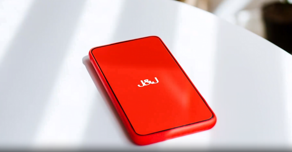 Johnson & Johnson Logo Image On A Phone