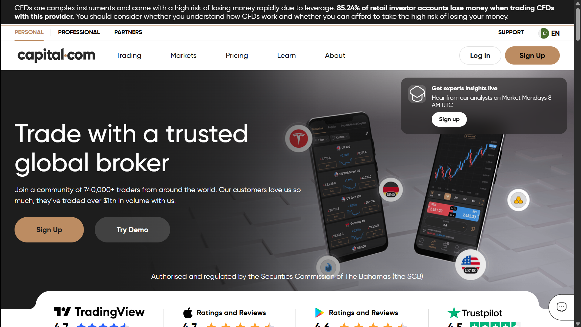 🏆 Capital.com Reseña y calificación de los comerciantes en diciembre de  2025