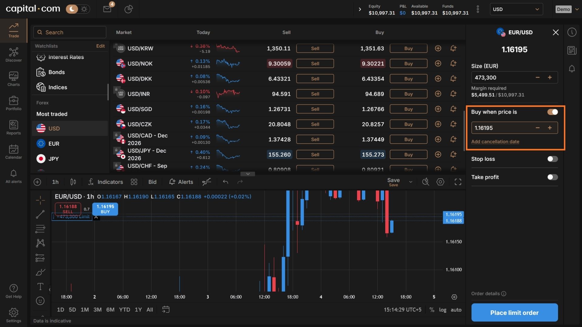 Limit Orders